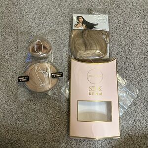 Bundle | NWT Bellami Hair Extensions PLUS Wrap Ponytail | 16” Dirty Blonde